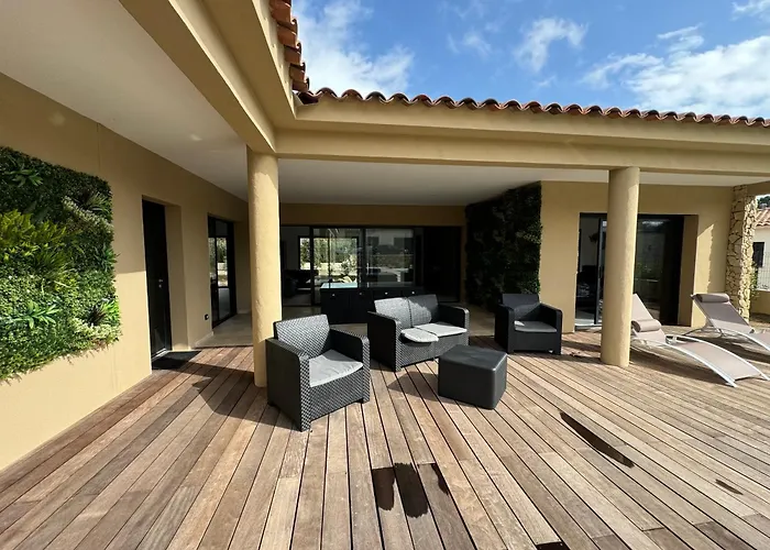 Casa Nostra Recente Climatisee - Piscine Chauffee Villa Lecci