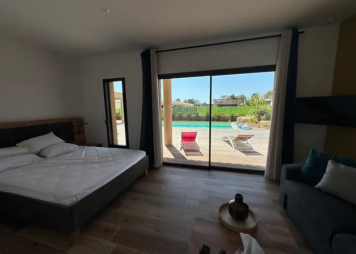 Casa Nostra Recente Climatisee - Piscine Chauffee Villa Lecci